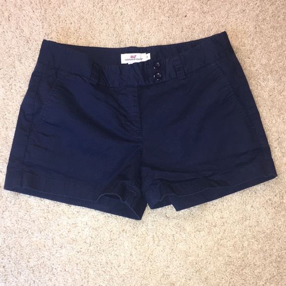Vineyard Vines Navy Dayboat Shorts 3 1/2 Inch - Picture 2 of 4